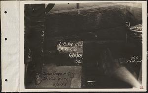 Otis Co., canal gage #4, Ware, Mass., Jun. 8, 1928