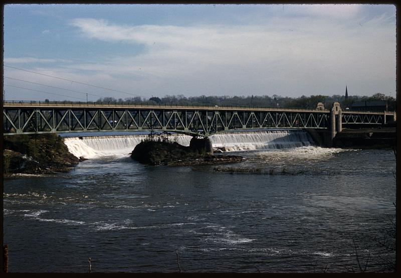 Gill-Montague Bridge and Turner Falls Dam, Montague, Massachusetts