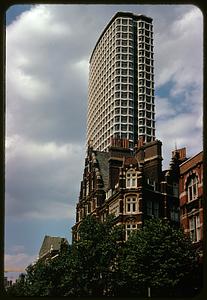 Shaldon Mansions and Centre Point, London