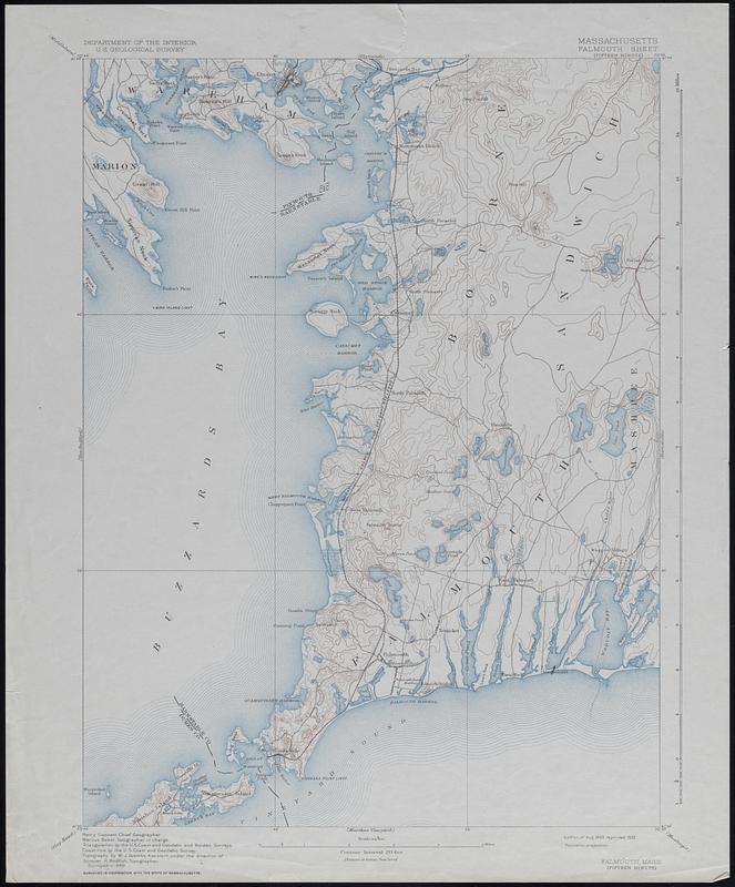 Falmouth Sheet Massachusetts