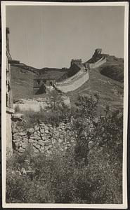 View of the Great Wall of China