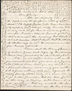 Letter from Zadoc Long to John D. Long, October 2, 1866
