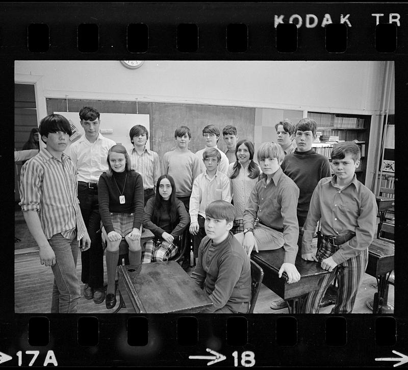 Jackman School yearbook Digital Commonwealth