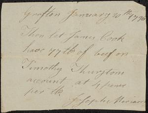 Grafton Correspondence, 1796