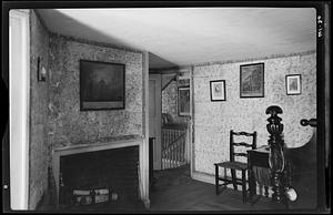 A corner of the Lafayette Room which the Great General Occupied when he visited the Wayside Inn in 1824, Sudbury