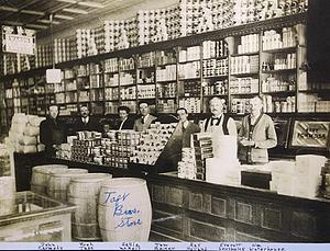 Workers at the Taft Store
