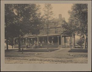 The Irving House before the fire