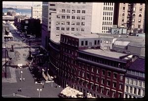 Buildings facing City Hall Plaza, Boston