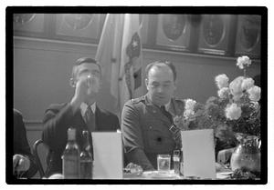 Gov. Ely reception, Rev. Mr. Lang
