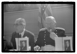 Gov. Ely reception, Rev. Mr. Lang