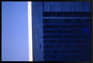 Boston circa 1989: Detail Federal Reserve Bld