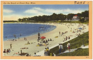On the beach at Onset Bay, Mass.