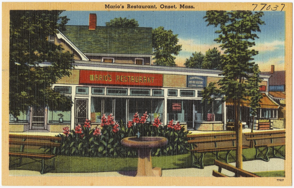 Mario's Restaurant, Onset, Mass.