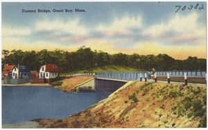Dummy bridge, Onset Bay, Mass.