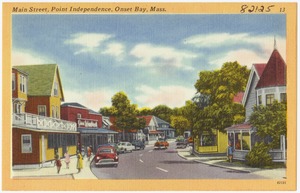 Main Street, Point Independence, Onset Bay, Mass.