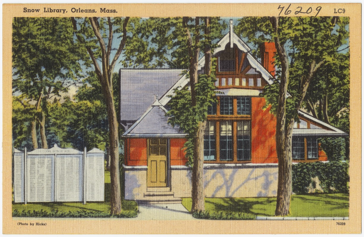 Snow Library, Orleans, Mass. Digital Commonwealth