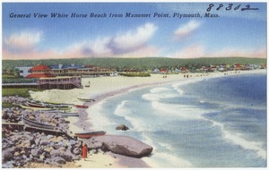 General view, White Horse Beach from Manomet Point, Plymouth, Mass.
