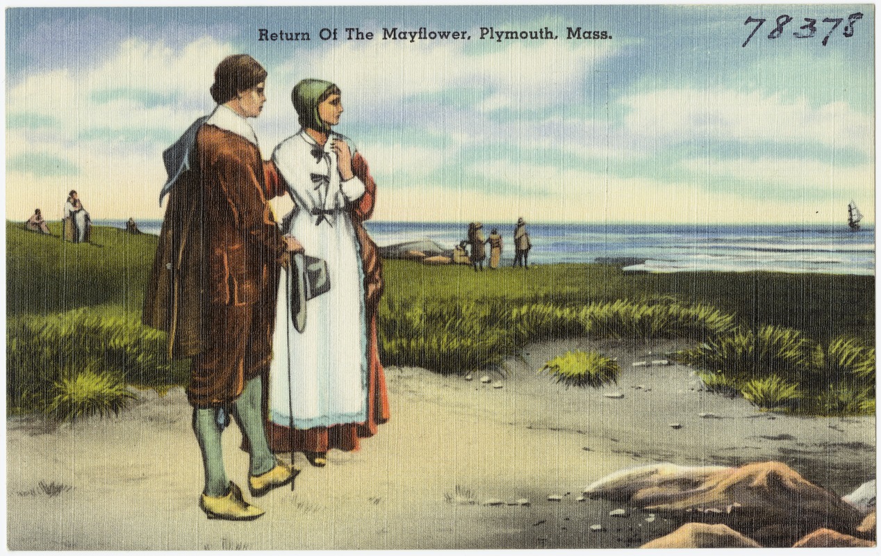 Return of the Mayflower, Plymouth, Mass.