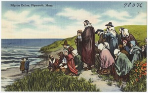 Pilgrim exiles, Plymouth, Mass.