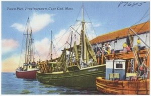 Town pier, Provincetown, Cape Cod, Mass.