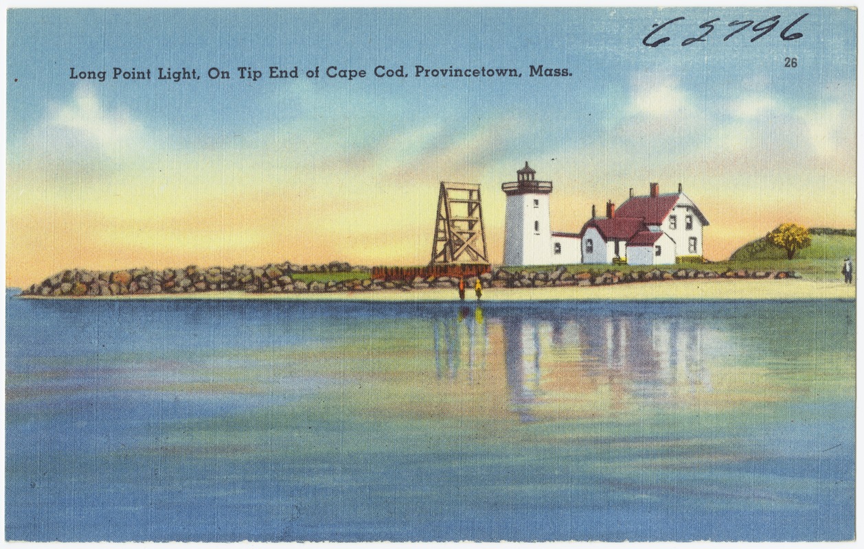 Long Point Light, on tip end of Cape Cod, Provincetown, Mass.