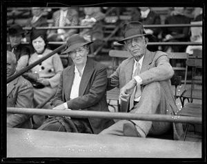 Old couple in Braves Field