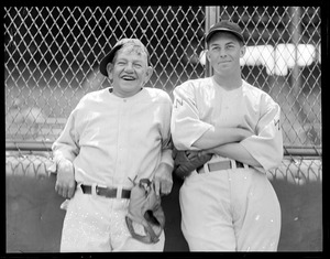 Nick Altrock and Cecil Travis, youngest and oldest on Washington Senators