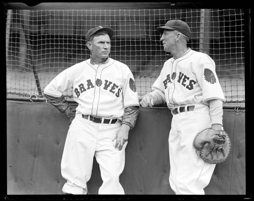 Tom Zachary and Hank Gowdy, Boston Braves