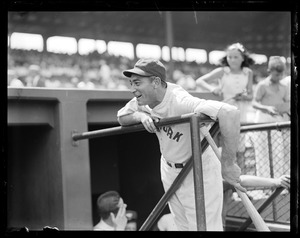 Tony Lazzeri, NY Yankees, at Fenway