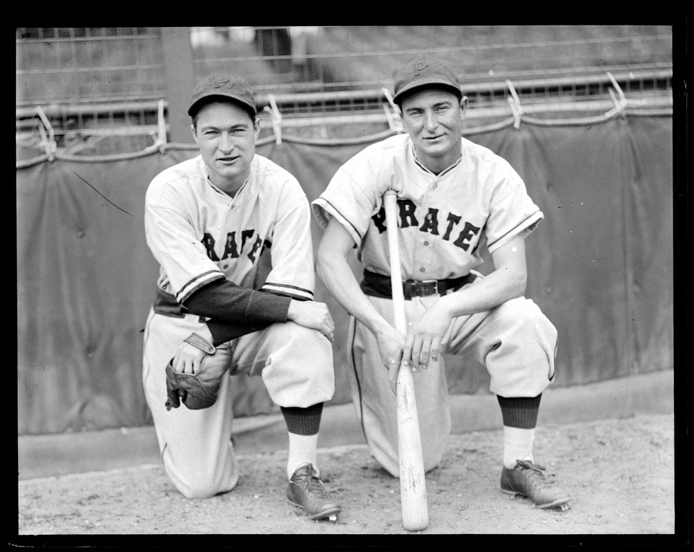 Lloyd, left, and Paul Waner, Pirates