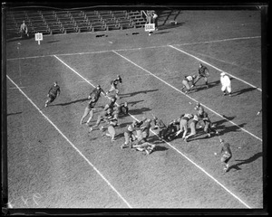 Redskins play NY Giants at Fenway Park