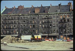 Mercantile Wharf Building being renovated