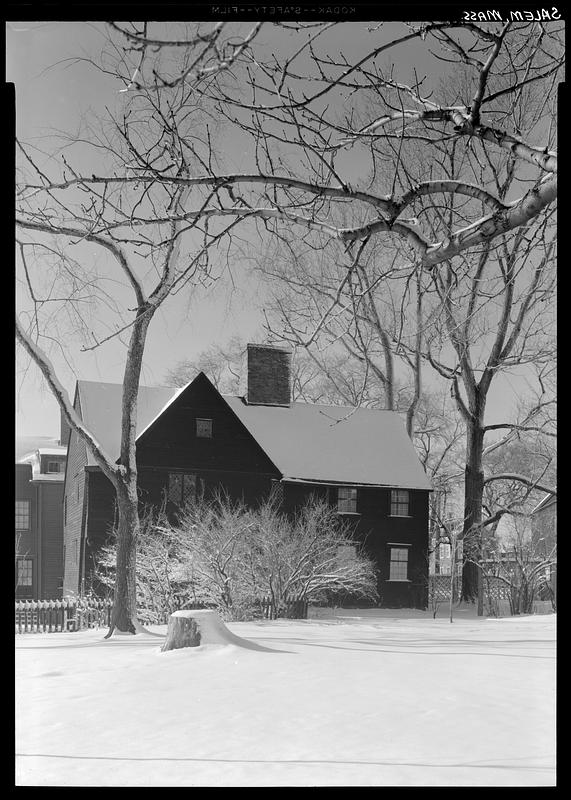 Hathaway House, snow