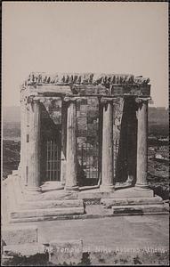 The temple of Nike Apteros Athens