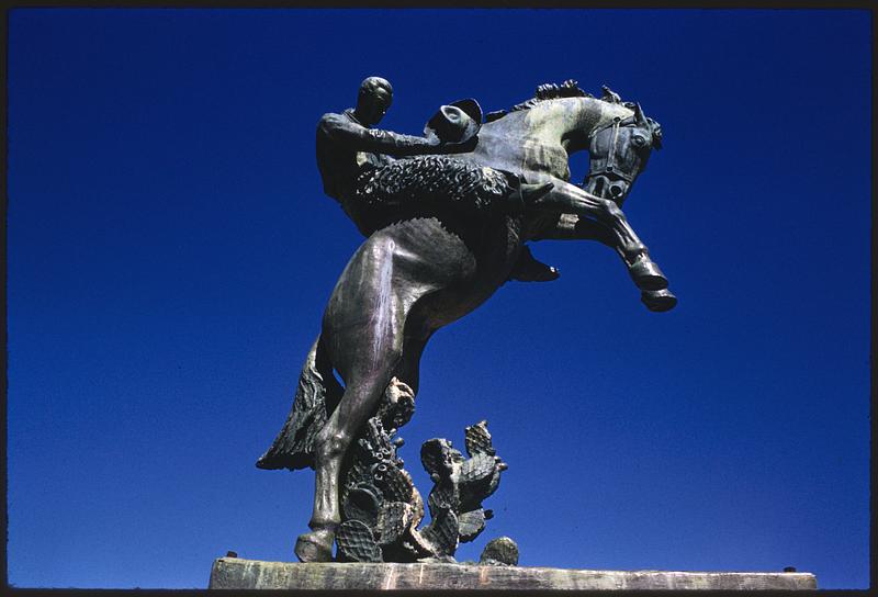 Tribute to Range Riders statue by Constance Whitney Warren, Oklahoma State Capitol, Oklahoma City