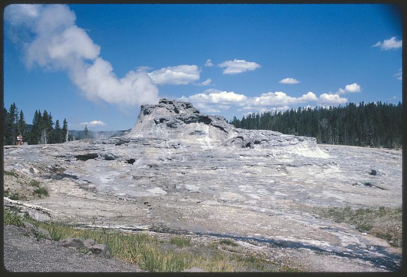 White Dome Geyser, Yellowstone National Park, Wyoming