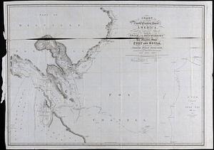 Chart of a part of the North Eastern Coast of America and its adjacent Islands shewing the track and discoveries of his Majesty's ships Fury and Hecla in search of a North West passage under the command of Capt. W.E. Perry in the year 1821, 1822, 1823