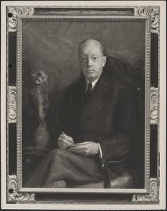 Portrait of unidentified man