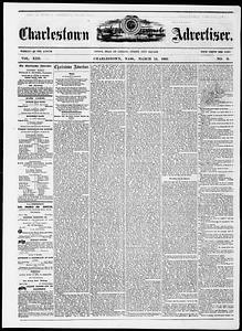 Charlestown Advertiser, March 14, 1863