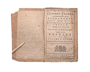 The book of common prayer