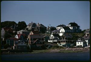 Houses on a hillside