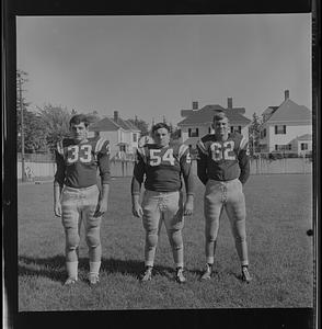 Three Newburyport High School football players