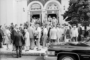 Funeral, Temple Emmanuel