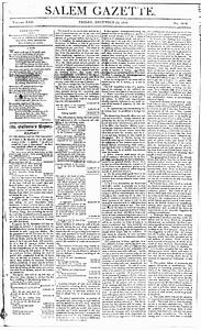 The Salem Gazette