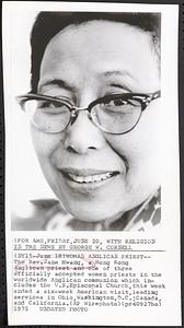 Woman Anglican priest
