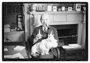 William B. Rogers of Sherborn, has show dogs