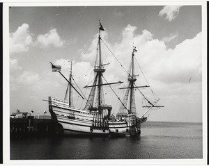 Plymouth, Mass re-production of Mayflower