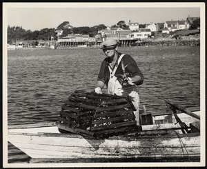 Lobster fisherman - Maine New Harbor 1943