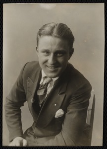 Portrait of young man, unidentified