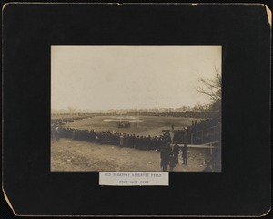 Old Broadway athletic field football game